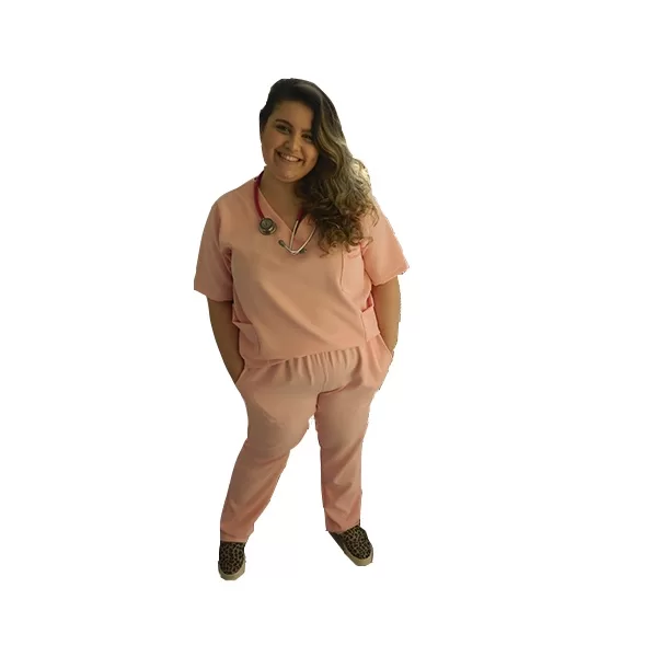 CALÇA SCRUB PLUS SIZE