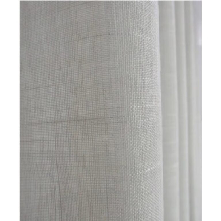 Cortina Gaze de Linho 4,00 m x 2,50 m Para Sala e 