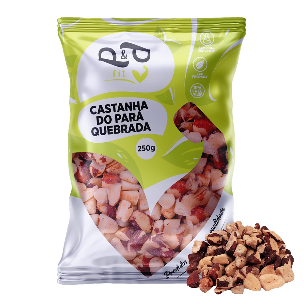 Castanha do Pará Pedaço/Quebrada – 250g – PEP