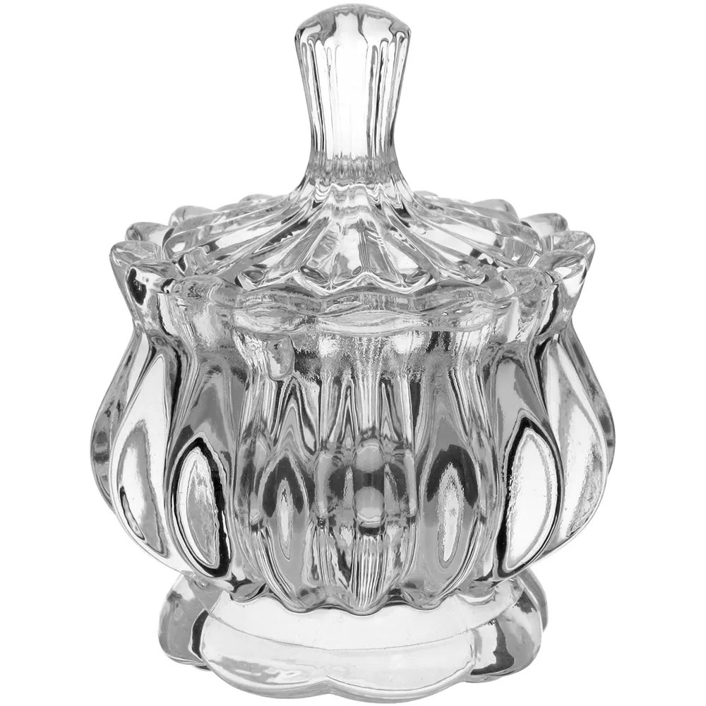 POTICHE LAVY CRISTAL ECO 12x9x9cm TRANSPARENTE