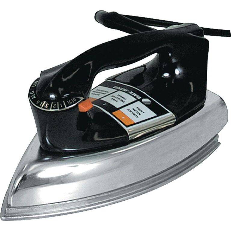 Ferro Seco Black E Decker VFA-1110 com Base de Alu