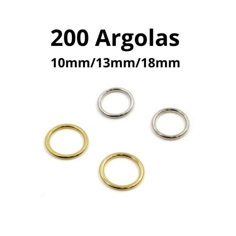 Argola de Metal Para Alça de Sutiã 200 unidades