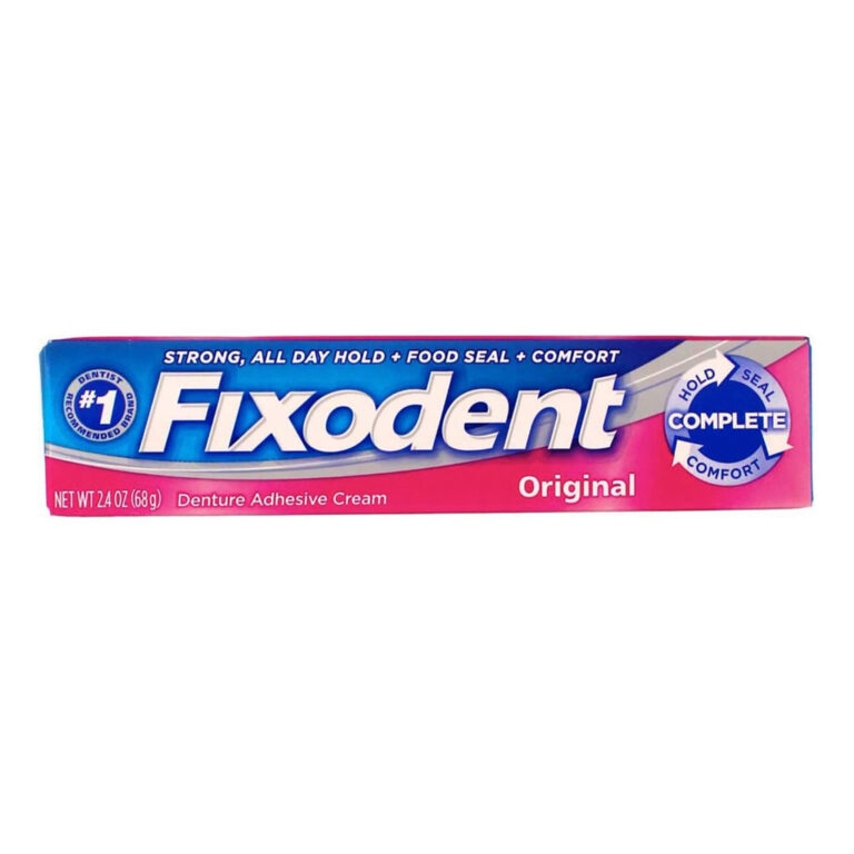 FIXODENT Original 68 g – Adesivo para próte