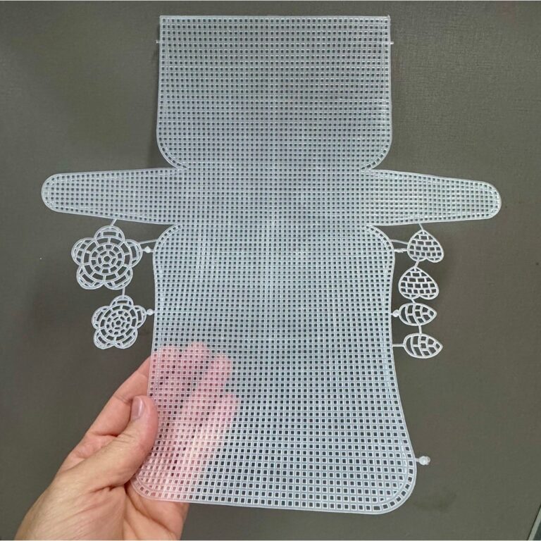 Tela Estrutura Para Bolsa de Crochê Furo Para Fio