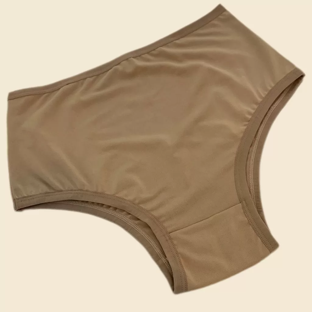 Calcinha Gestante Pós-Parto Cintura Alta Hot Pants Plus Size