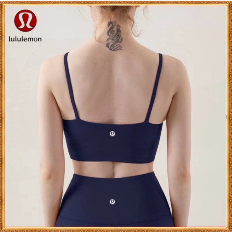 Lululemon New Yoga Sports bra Lycra Tecido De Sexy Costas Soutien Removível WX13
