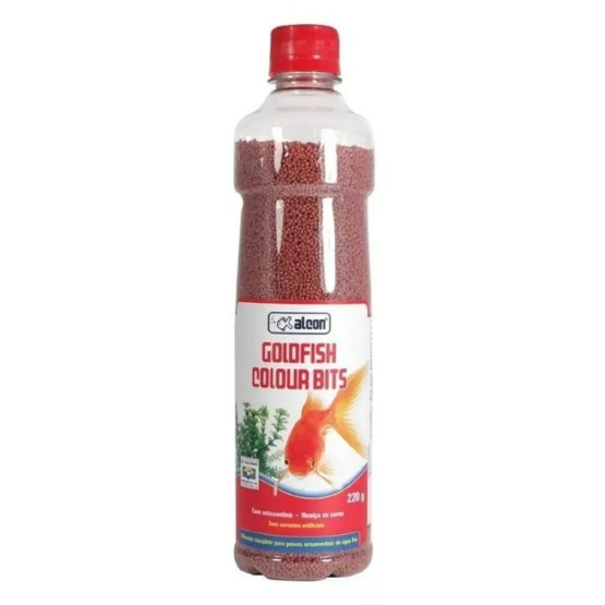 Ração Alcon Club Goldfish Colour Bits 220g Alime