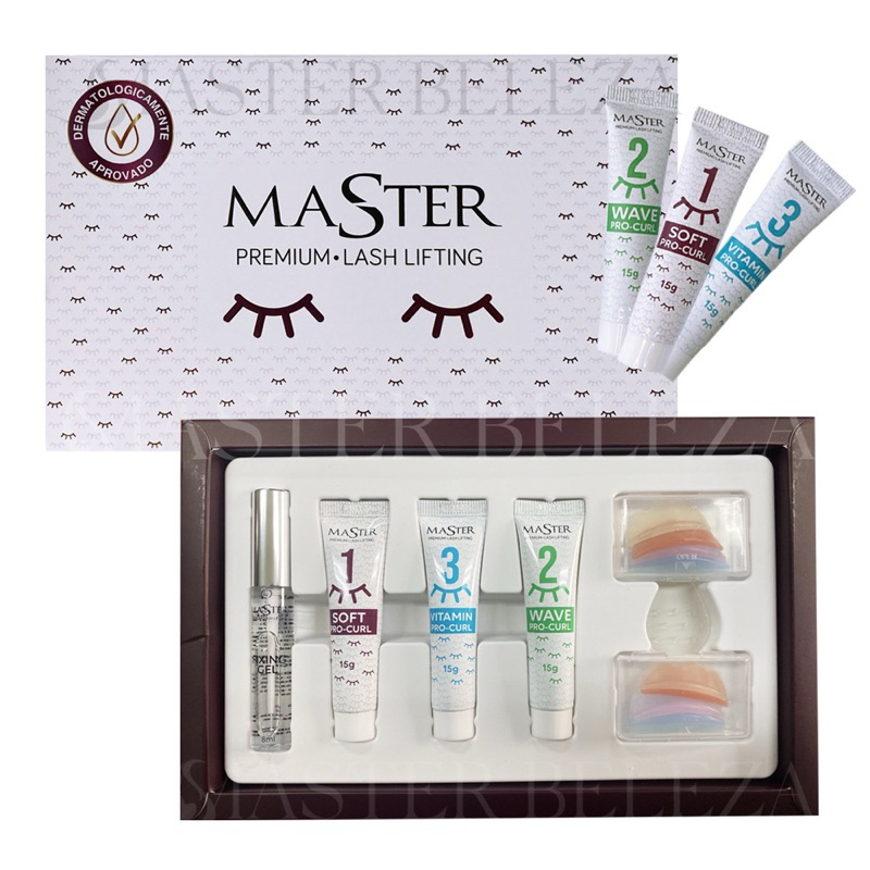 Kit Lash Lifting e Brow Lamination 15g – Cílios Master Premium Profissional – ORIGINAL