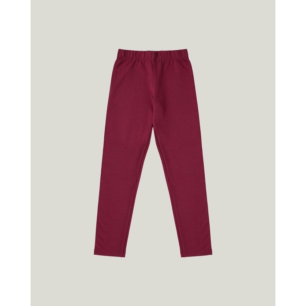Calça Legging Infantil Moletom Stretch Flanelado Malwee Kids