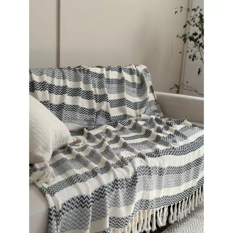 Manta Decorativa Para Sofá ou Poltrona Ambiente S