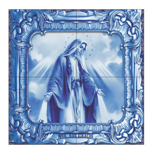 Imagem De Nossa Senhora Das Graças Medalha M. Azu