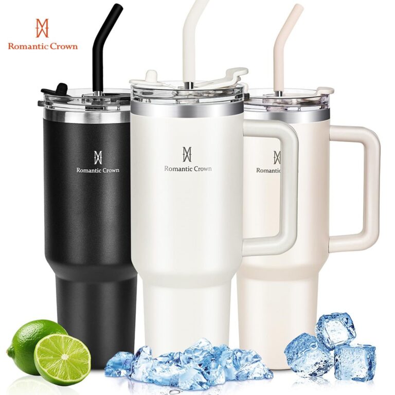ROMANTIC CROWN Copo Térmico Inox Portátil 1.2l/1
