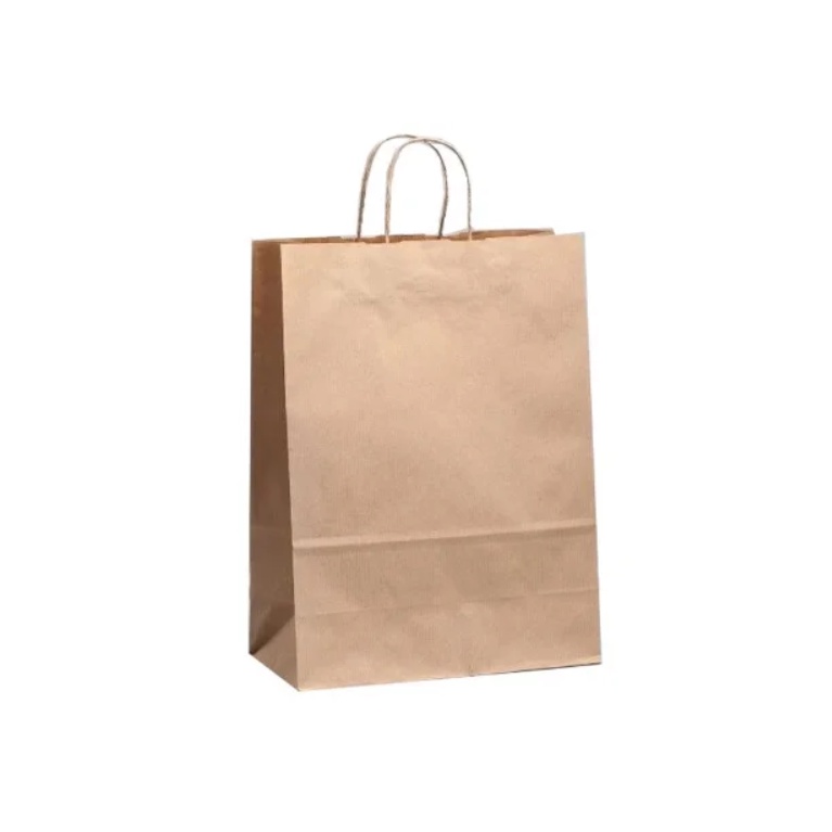 1 unidade Sacola de Papel Kraft Pardo Delivery com