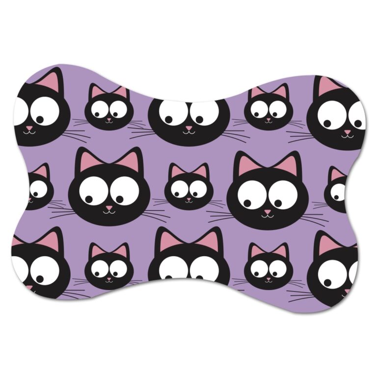 Tapete Pet Osso Gatinhos Antiderrapante