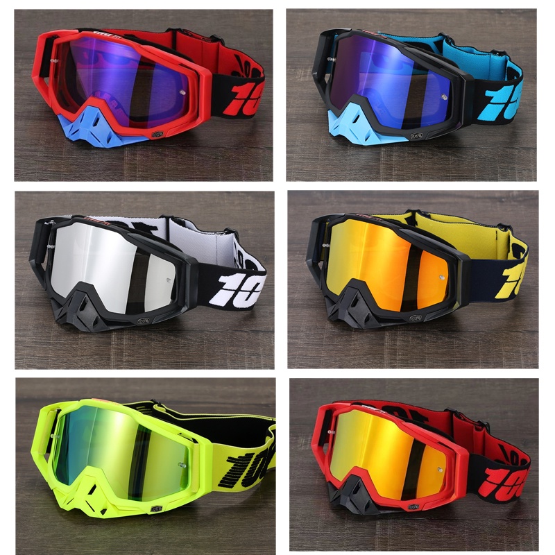 Óculos de capacete oculos de motocicleta para motocross Atv Mx Mtb Óculos à prova de vento ao ar liv