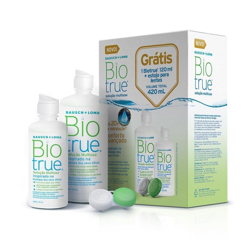 Renu Biotrue 300 + 120 Ml + Entrega Rápida