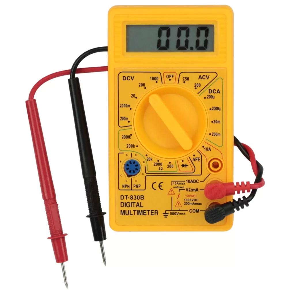 Multímetro Digital Dt-830 B Cabo Multiteste + Bateria Kokay