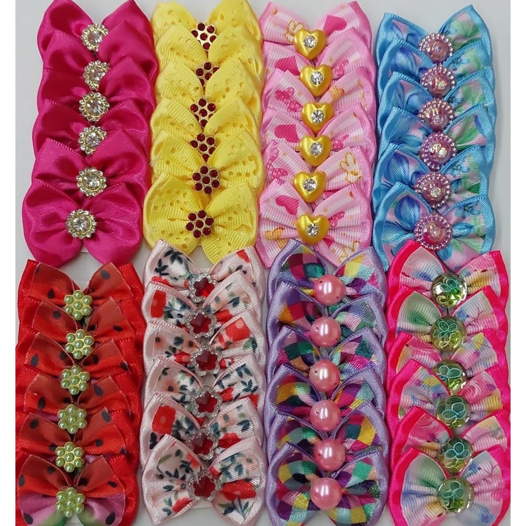 Laços Pet  Médio  30 unidades