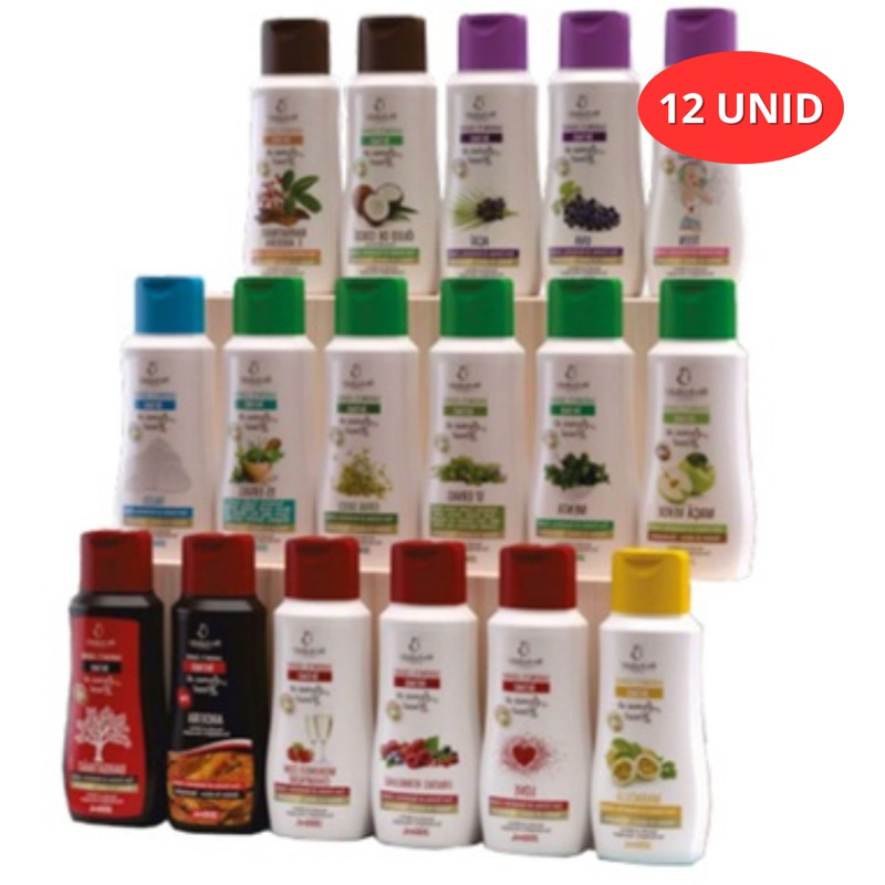 12 UN SABONETE AROMAS DO BRASIL 200ml Íntimo Bio Instinto Higiene Feminina Natural Proteção Banho