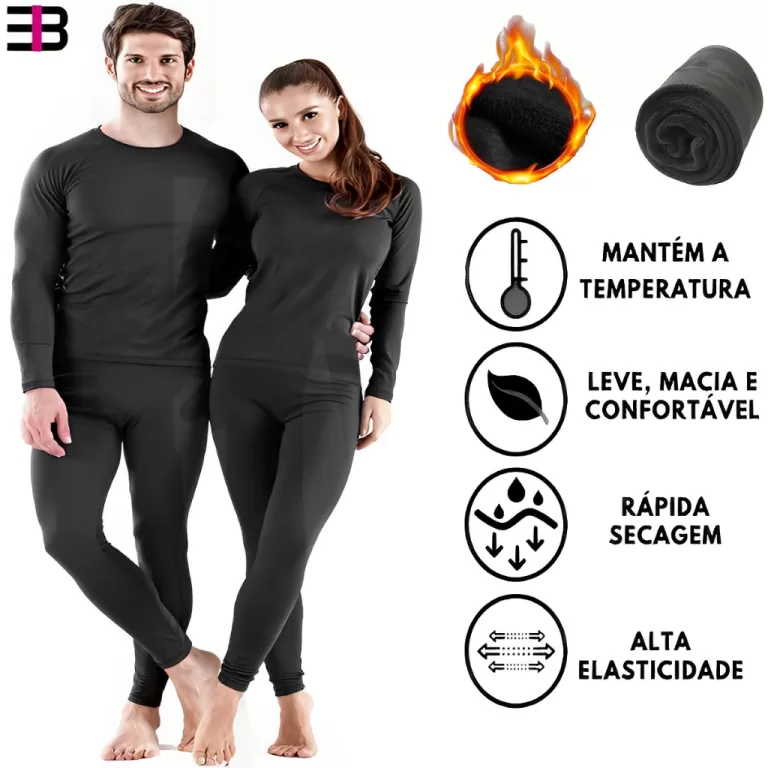Calça Térmica Com Botão forrada Legging Segunda