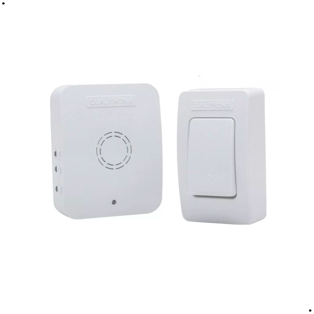 Campainha Sem Fio Anti-Furto 52 Toques 150mts BR Qualitronix