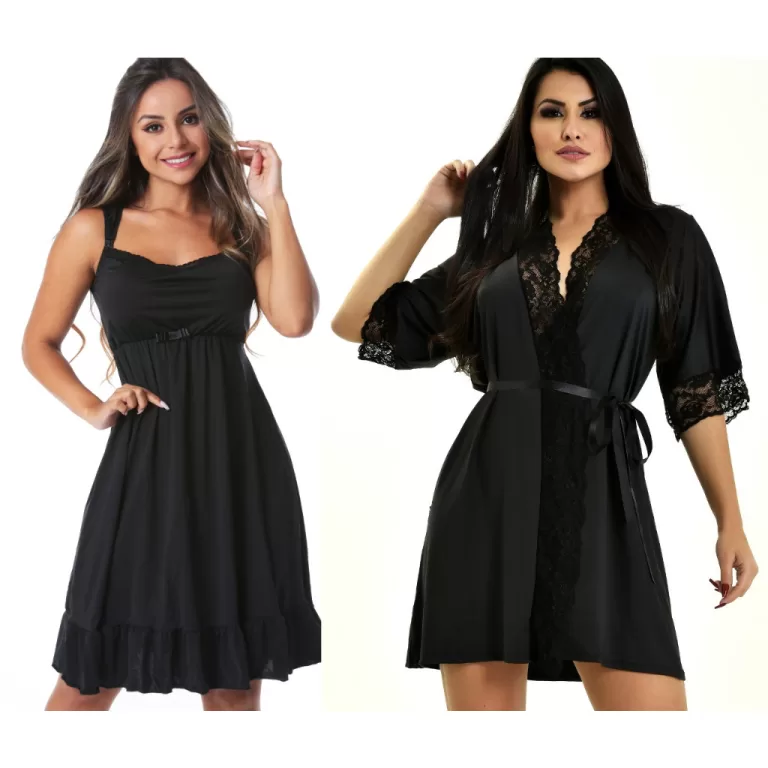 Conjunto Saída de Maternidade Camisola de Amament