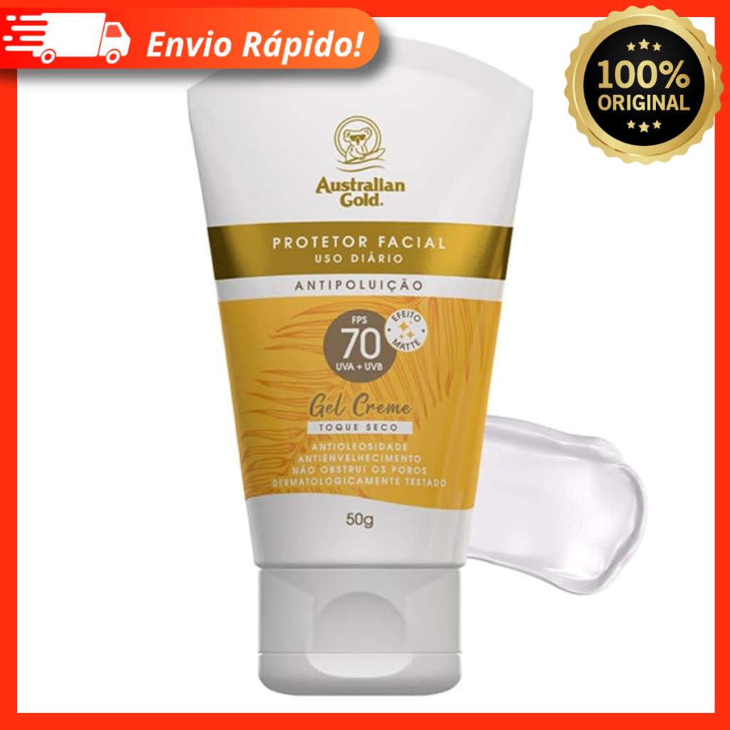 Australian Gold FPS 70 – Protetor Solar Facial 50g