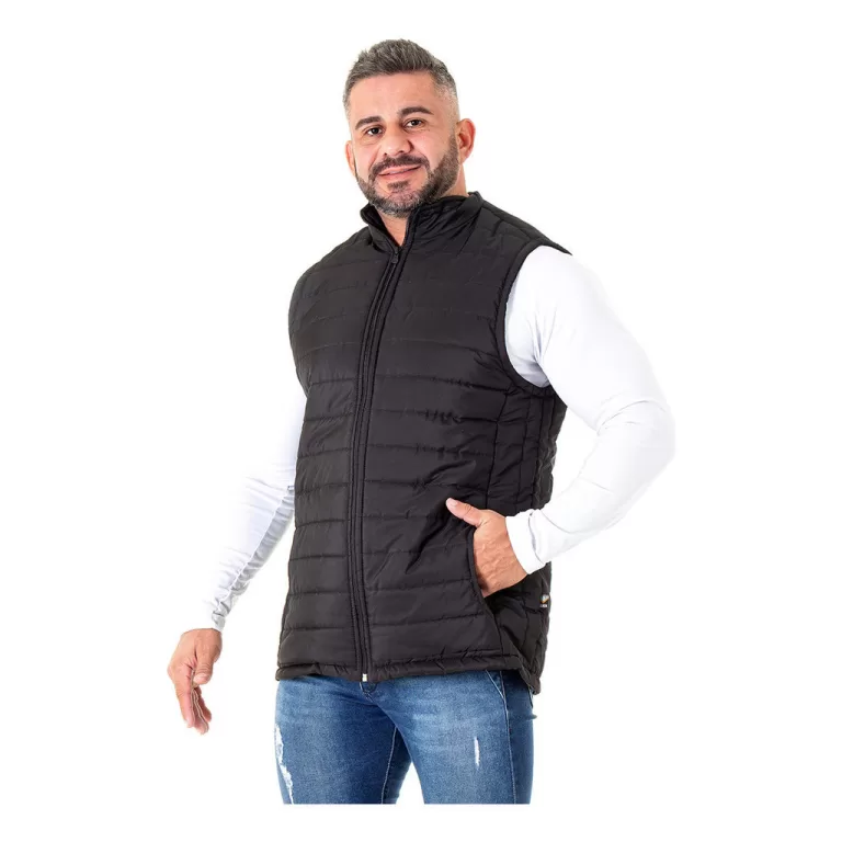 Colete Forrado por dentro Masculino Puffer Bobojac