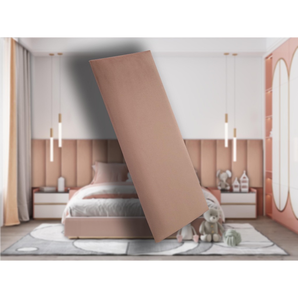 KIT 7 Placas Cabeceira Estofada Para Cama Casal – Módulo 20 Cm x 60 Cm