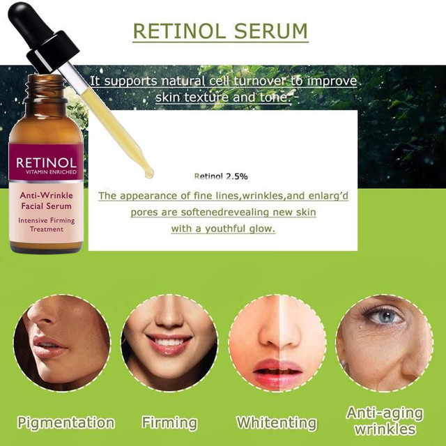 Retinol Serum Pele Anti Idade 2.5% 30 Ml