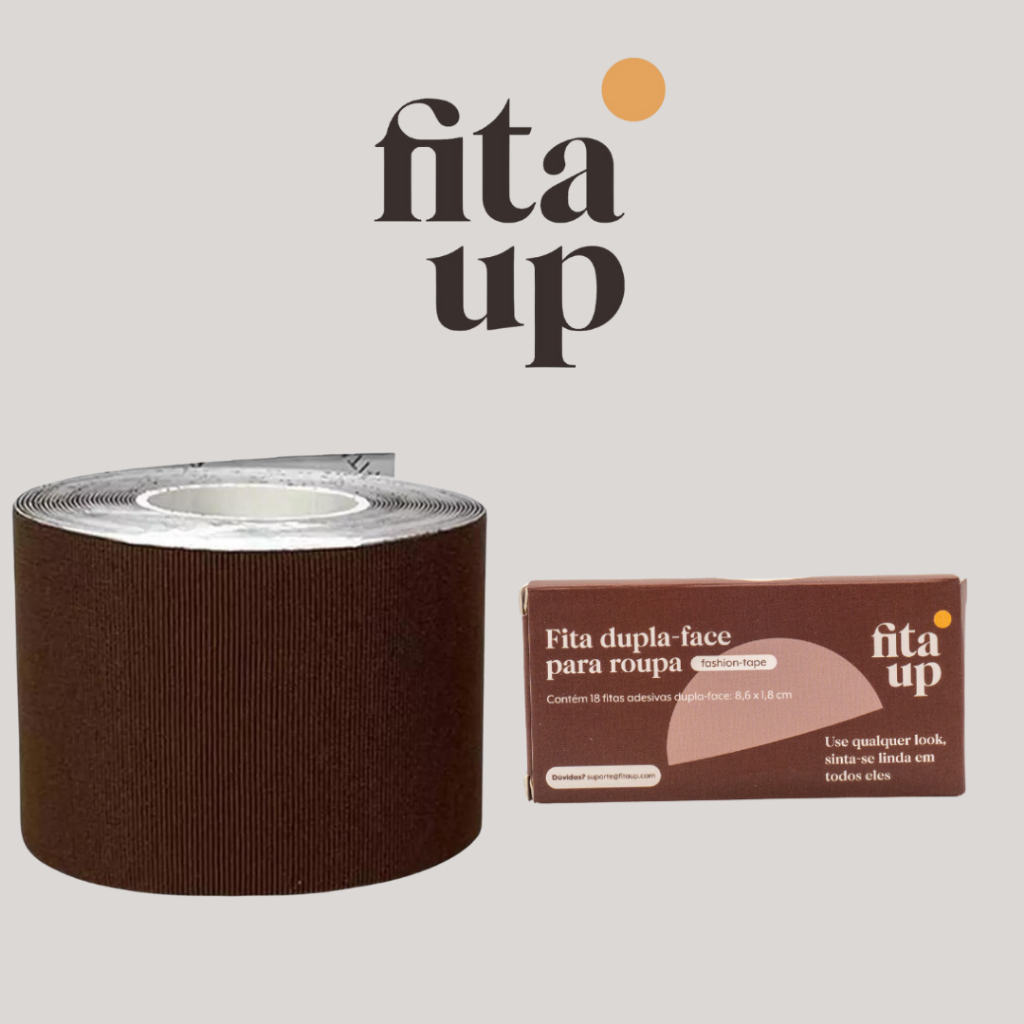 Kit Fita UP + 18 Fitas Dupla Face Original | Única Fita Própria Para Seios Do Brasil