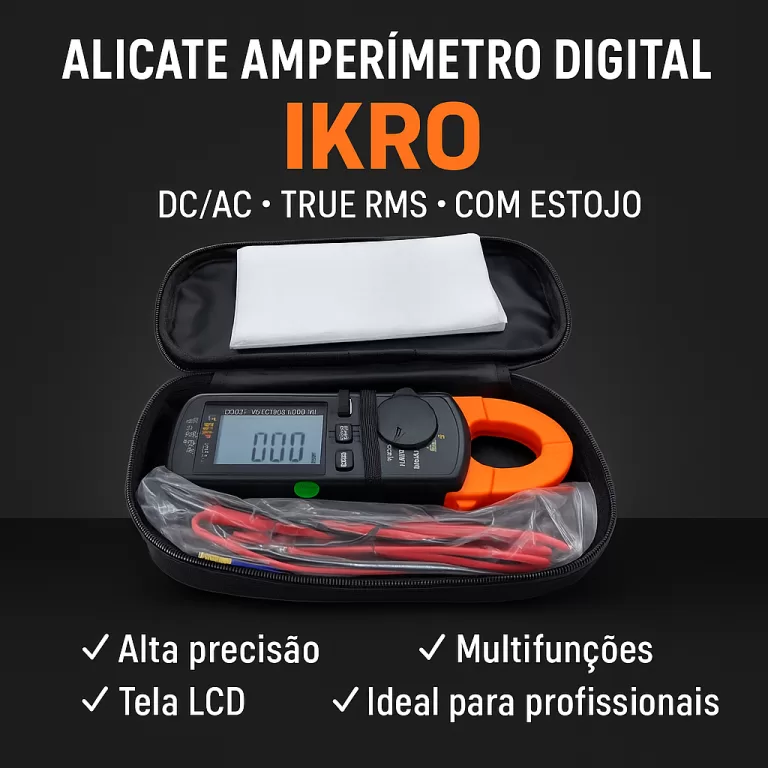 Alicate Amperímetro Ik2118 Dc/ac Até 100a Uso Ge