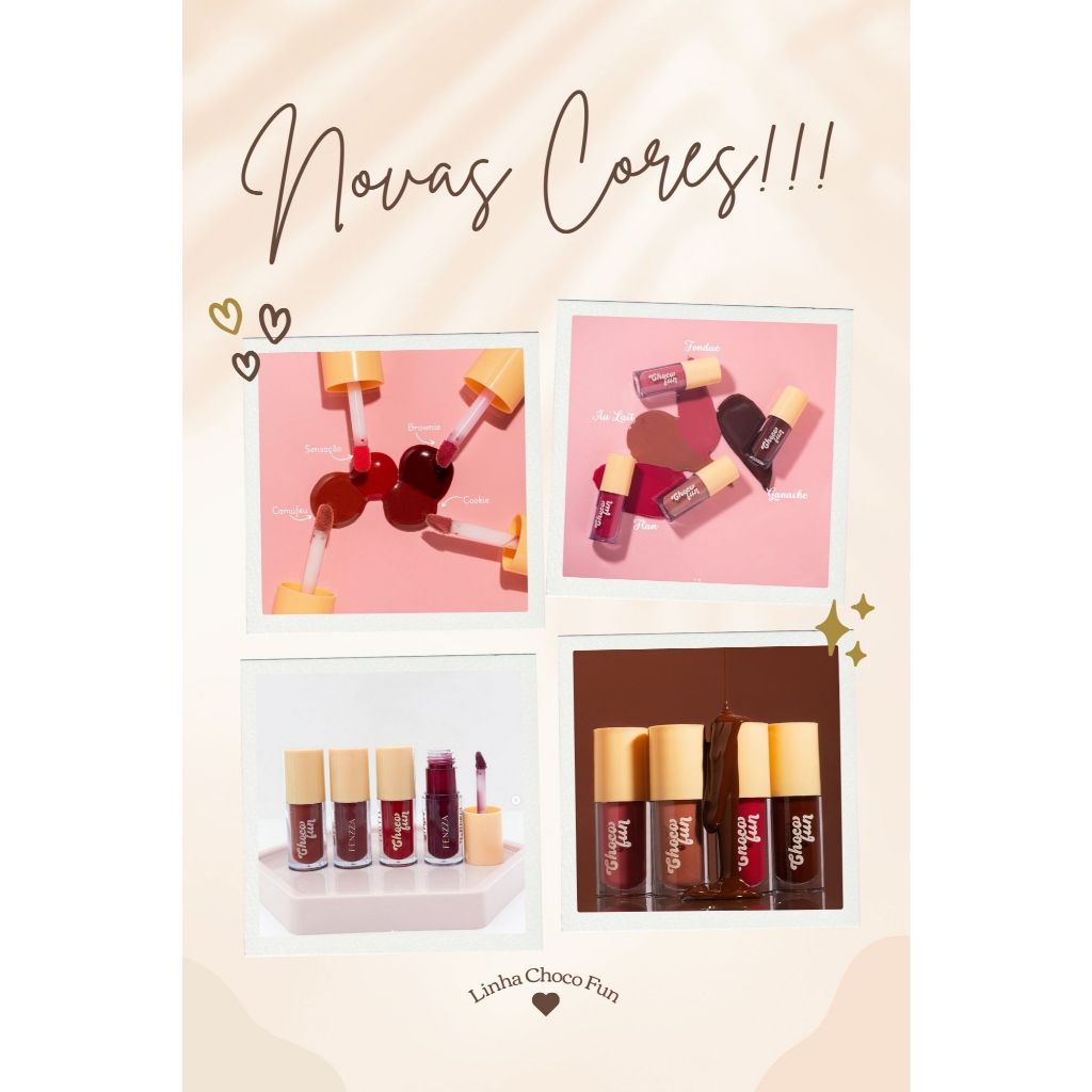 Tint Cream Linha Choco Fun- Fenzza