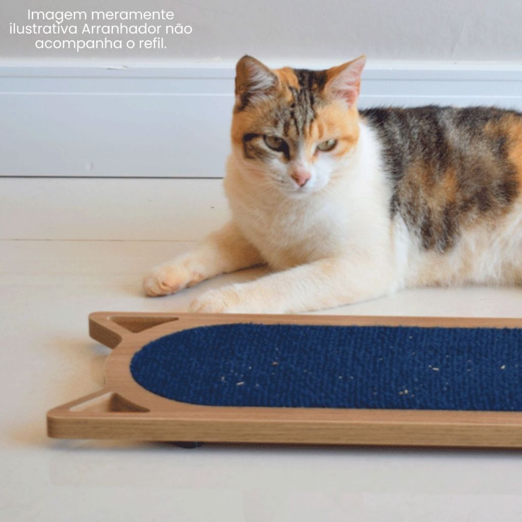 Refil Arranhador Gato Carpete Frajola Grande