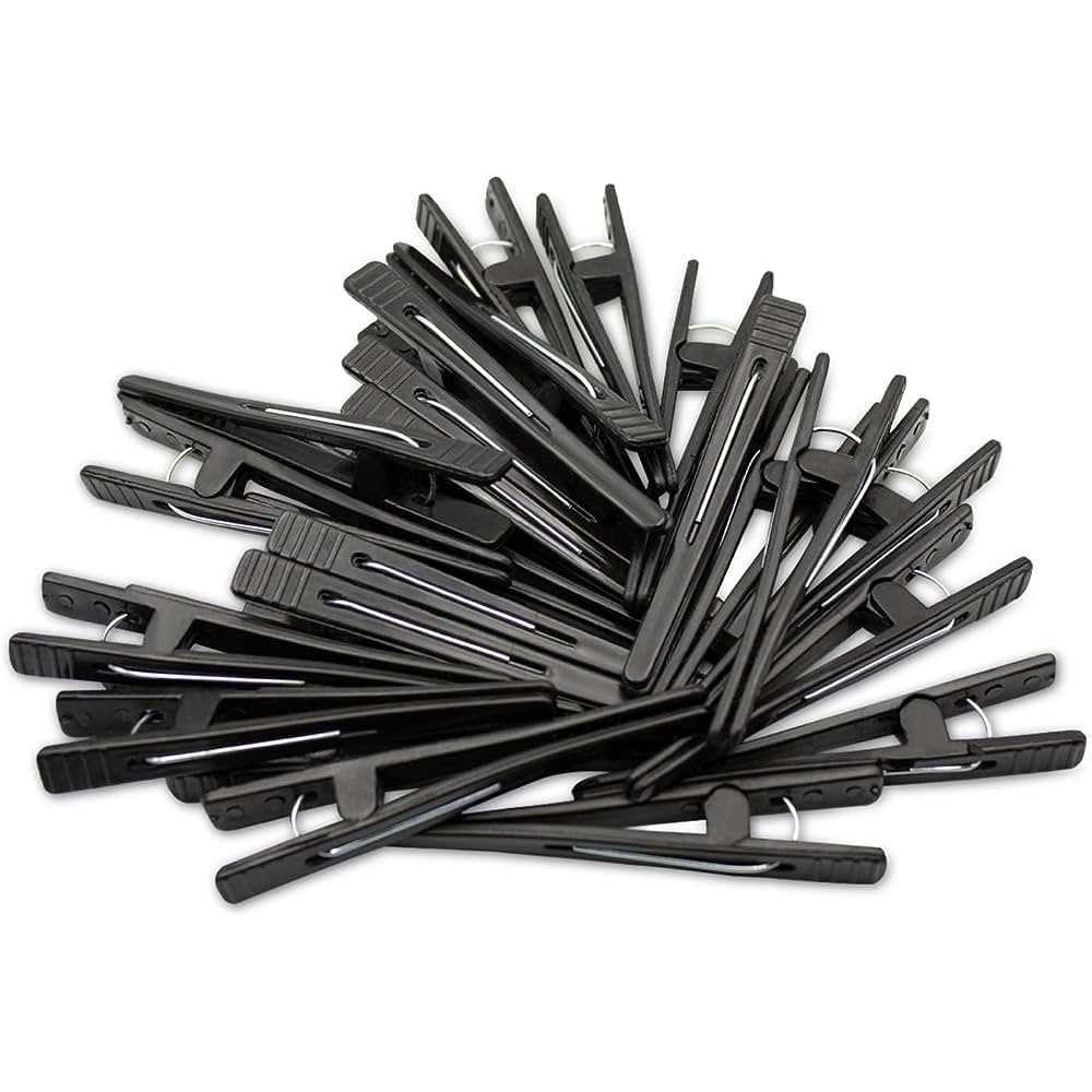 Kit 60 Presilhas Jacaré Bico De Pato Para Cabelo Prendedor Cores Variadas kit 12 24