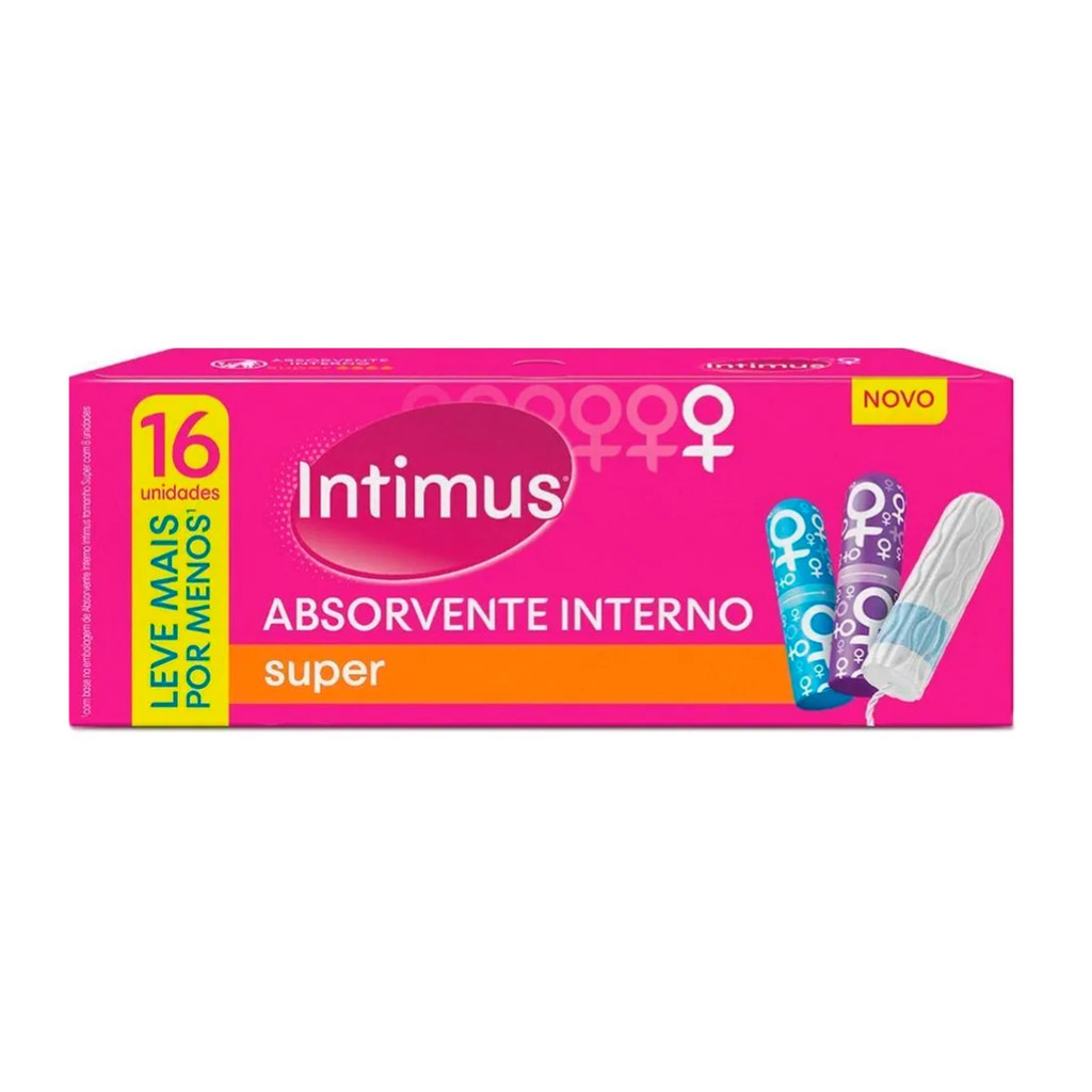 Absorvente Intimus Interno Super Com 16Un