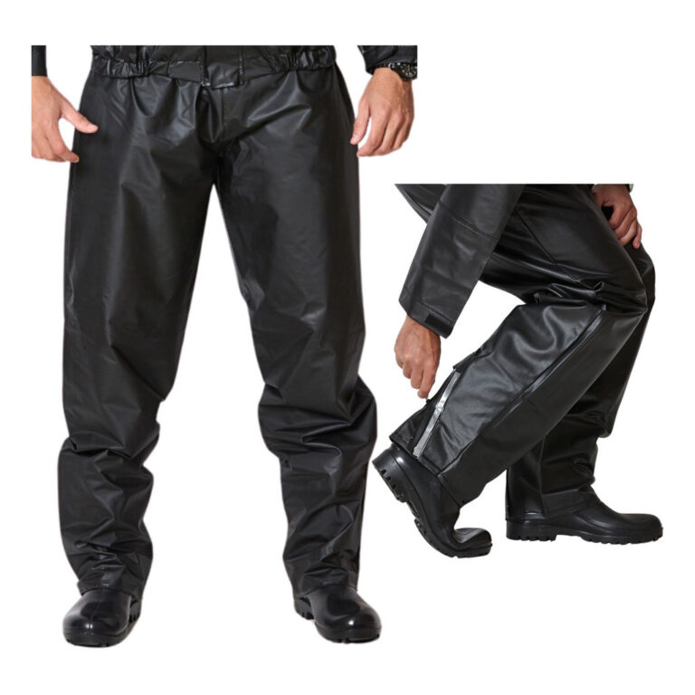 Calça De Chuva Motoqueiro Impermeável Reforçada