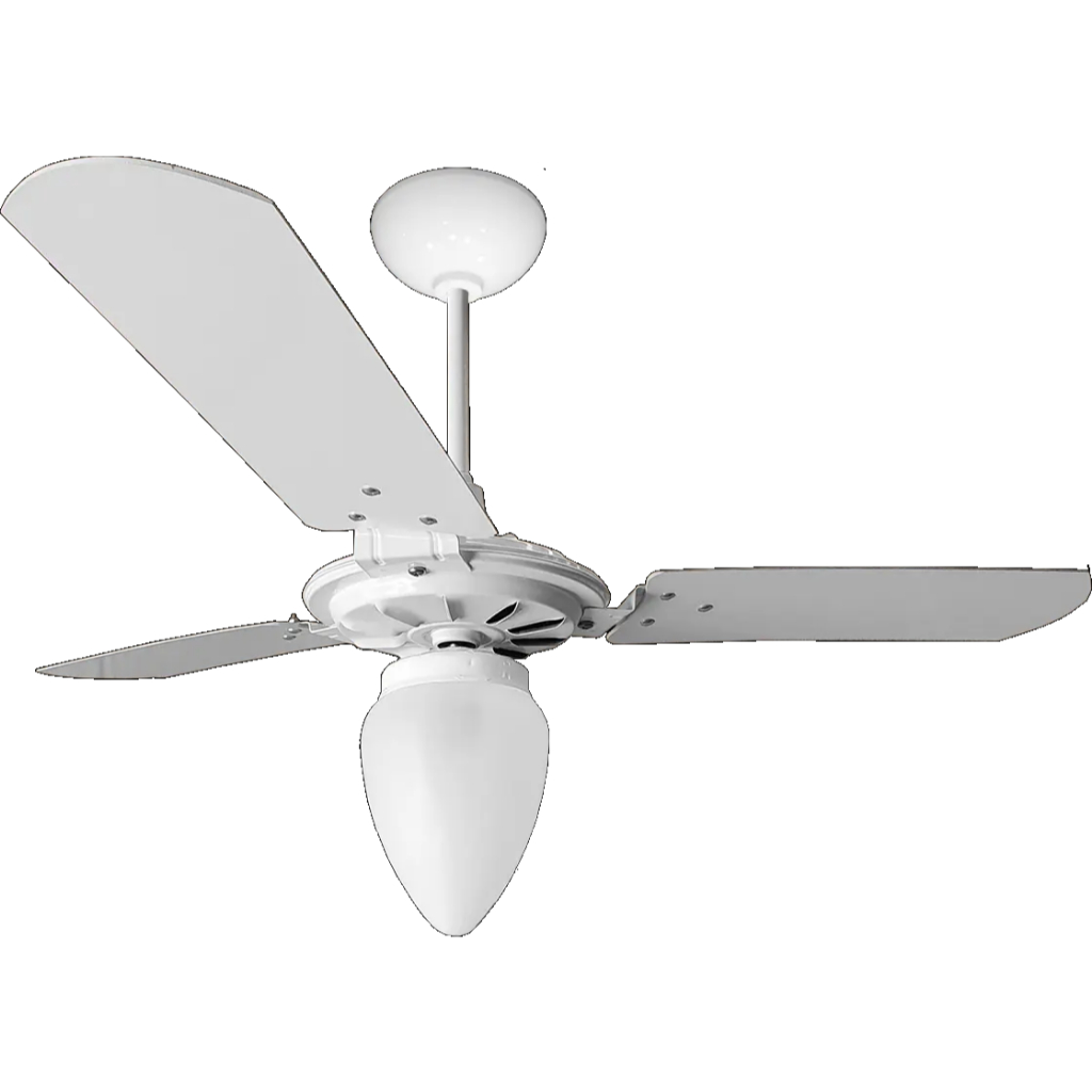Ventilador de Teto Rico 202 – 127V – Branco – Tulipa Pera