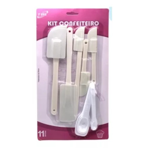 Kit Confeiteiro Y888 – 11 Peças com Colhere
