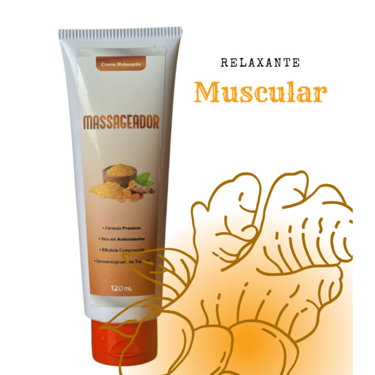 Creme Relaxante Massageador Dores Musculares  120m