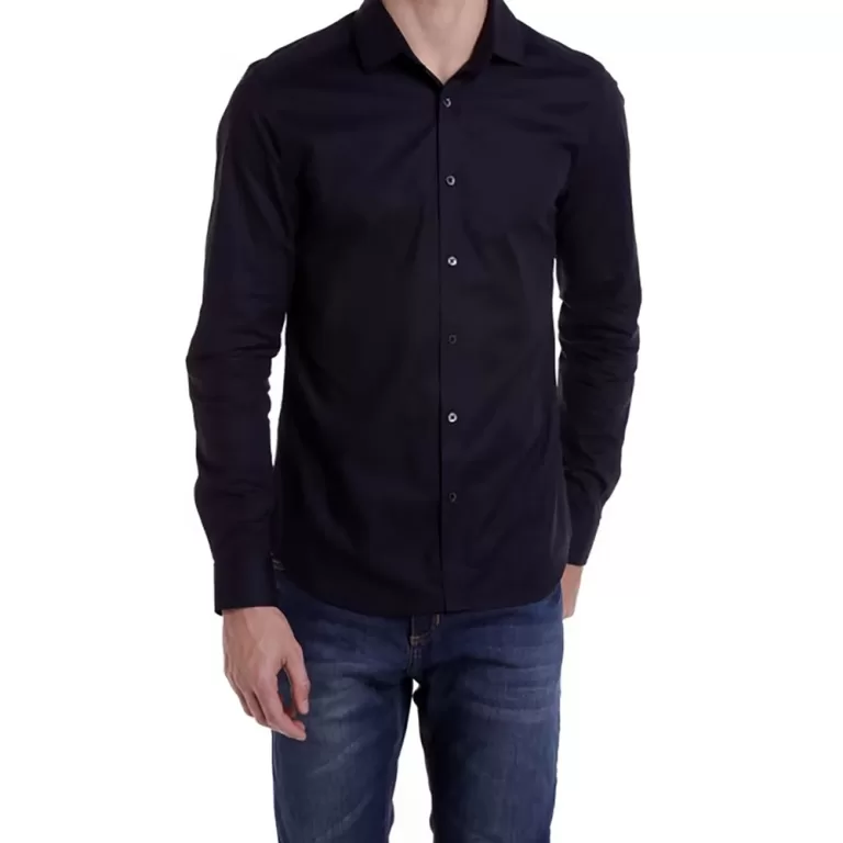 Camisa John John New Slim Black Masculina – 