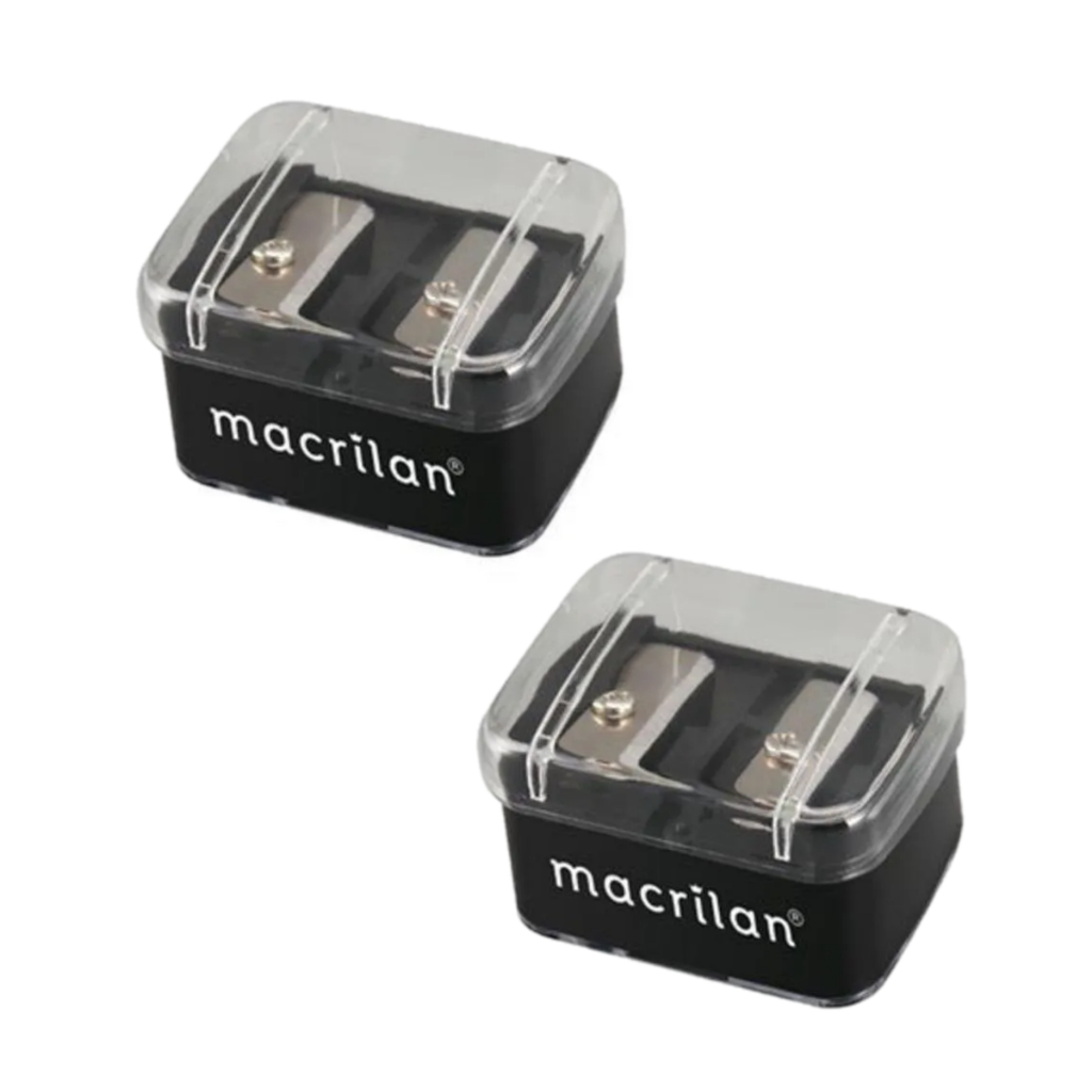 2 Apontadores Duplos Para Lápis Macrilan Ap-01
