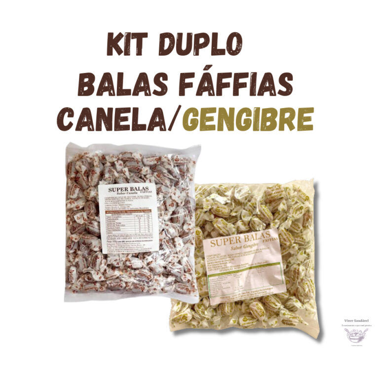 Balas Fáffias Produto Natural 500grs