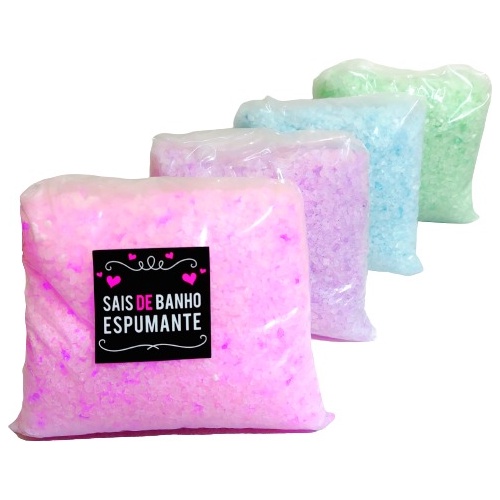 Sais De Banho 1kg Banheira Ofurô Spa Relaxante Ar