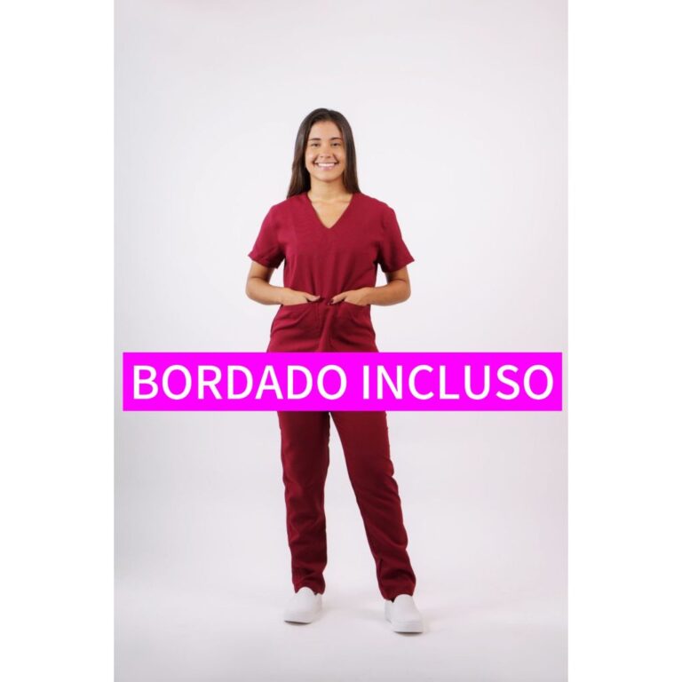 Conjunto Scrub Pijama Hospitalar Feminino COM BORD