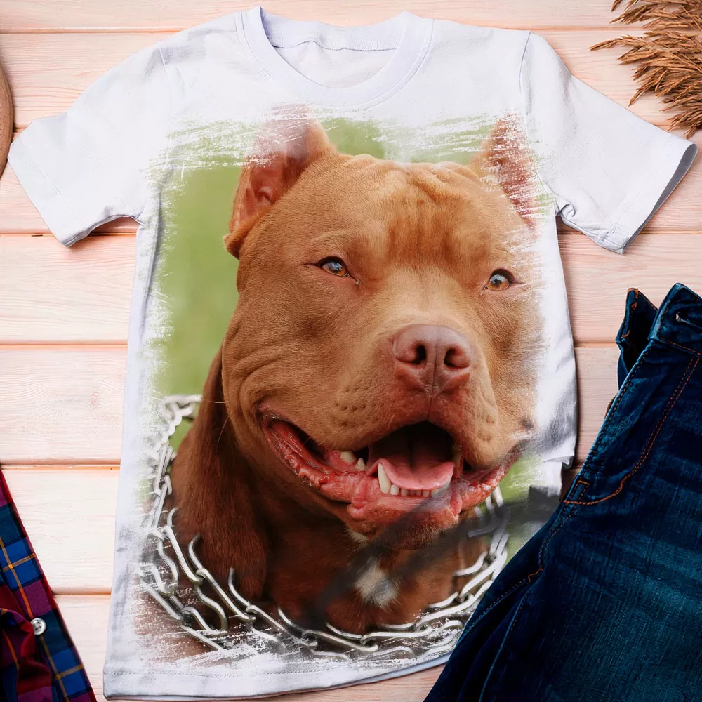 Camiseta Cachorro Pit Bull 20 – Dicelli
