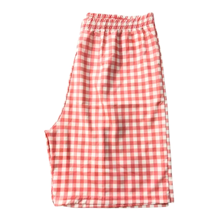 Bermuda samba canção estampada masculina luxo