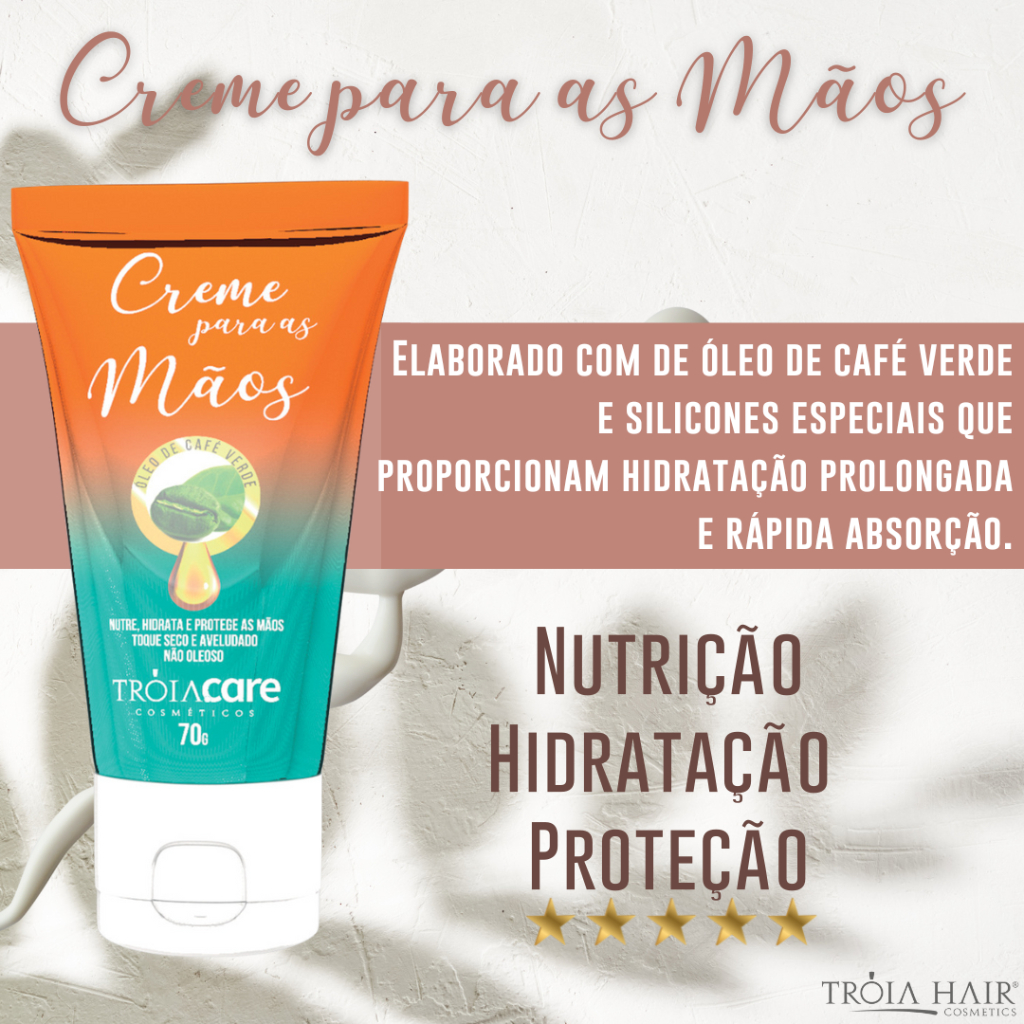 Creme para as Mãos 70g – Troia Care