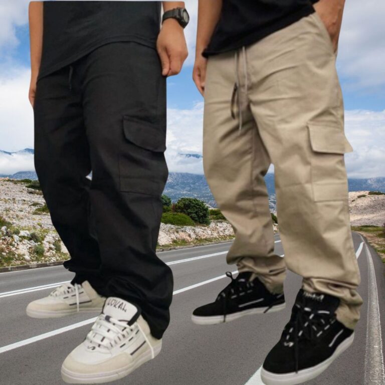 Kit 2 Calças Cargo masculino Roupas Masculinas el