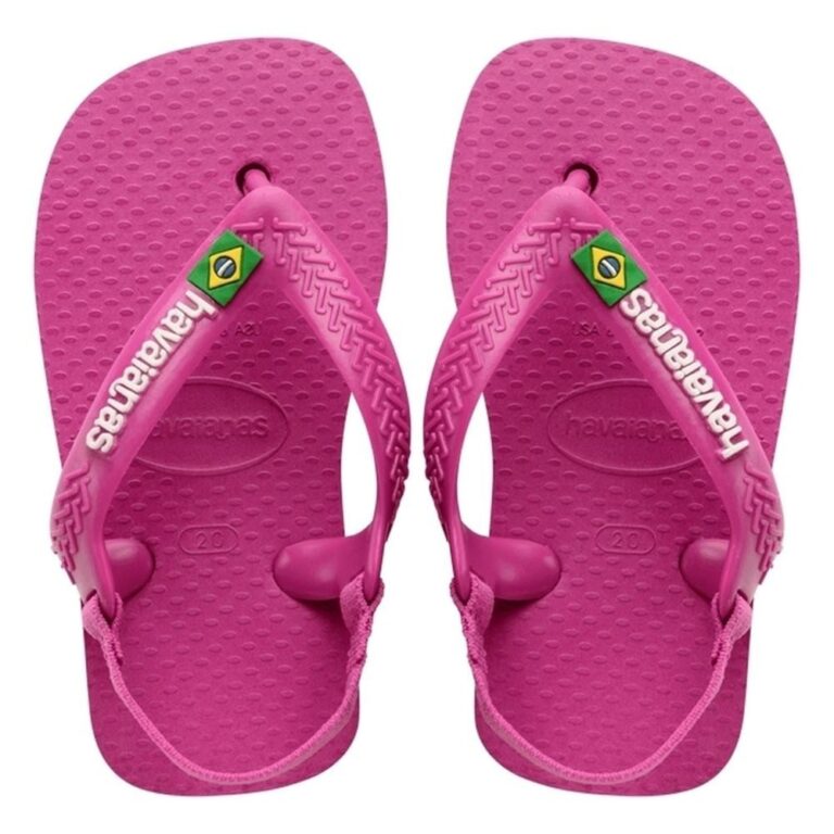 Chinelo Havaianas Baby Brasil Logo Menina – 